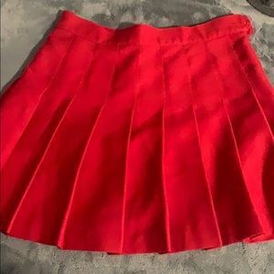 American Apparel Red Skirt!!